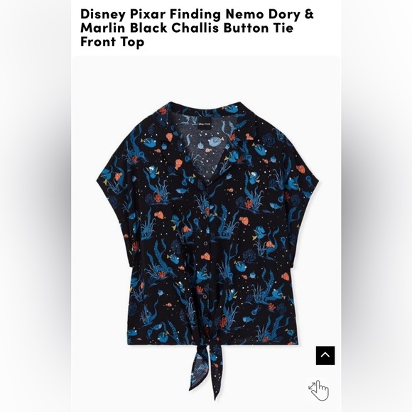 Torrid Finding Nemo Top - Picture 4 of 4